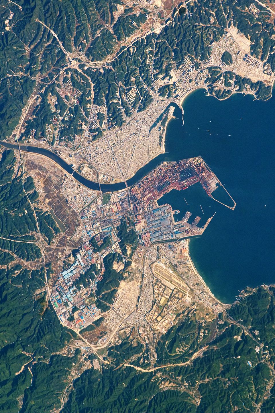 Pohang coastline, South Korea