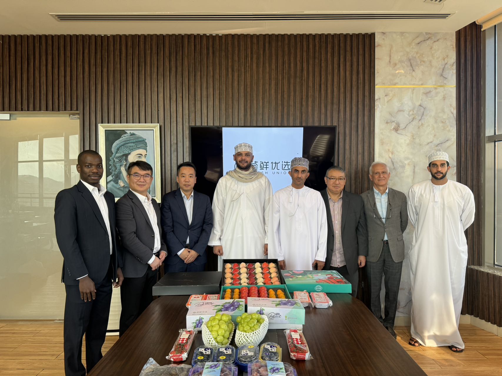 Trade and business cooperation meeting