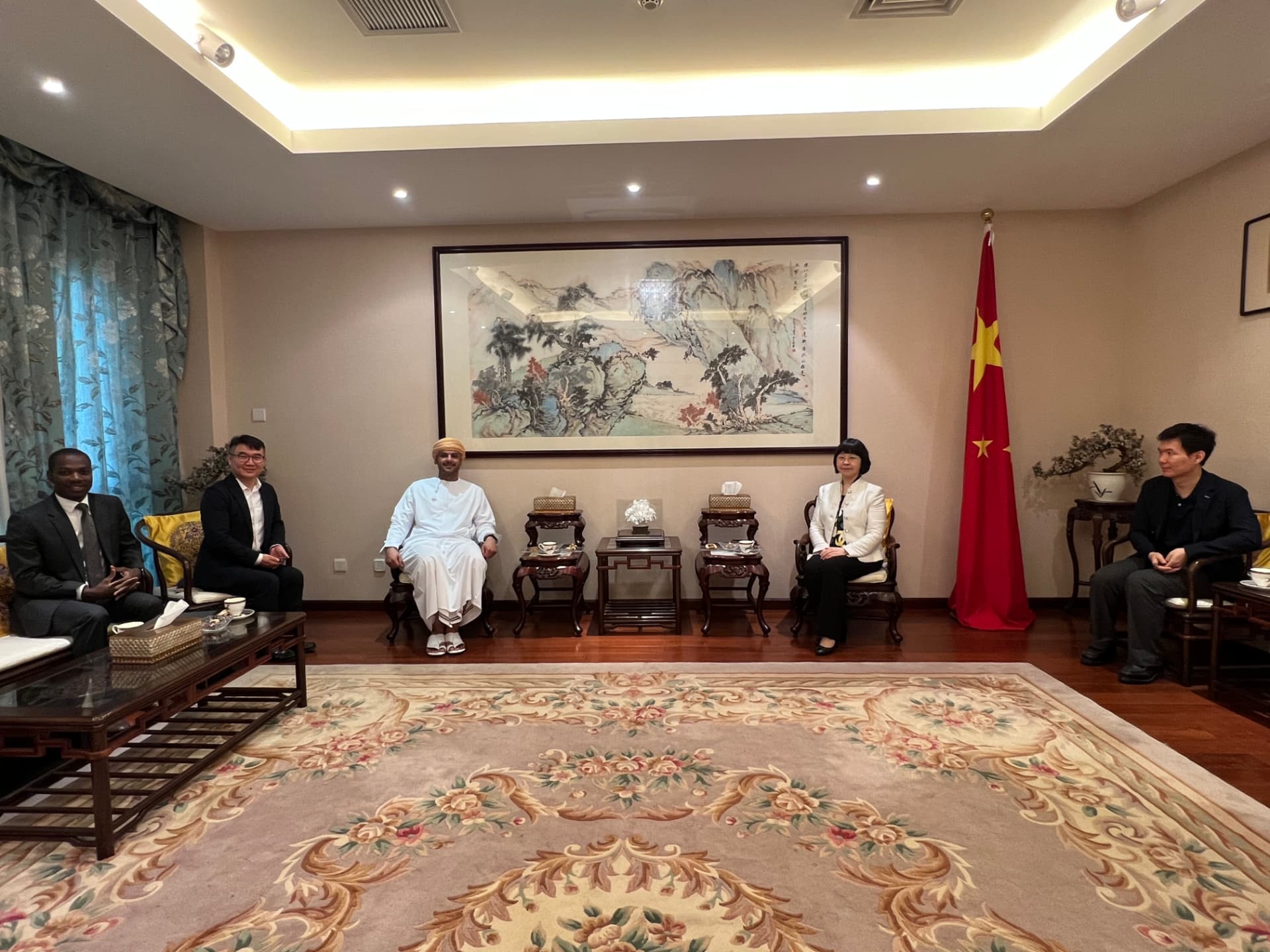 Business cooperation discussion