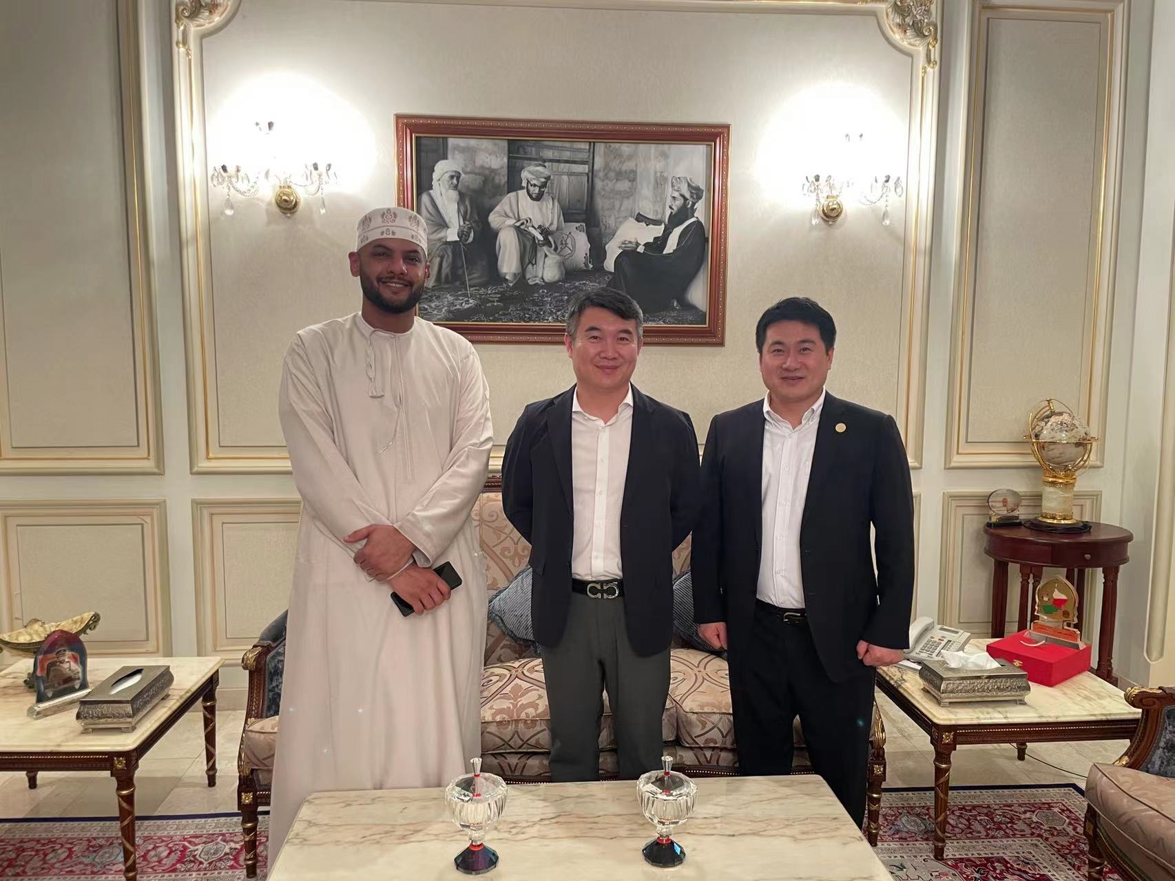 Meeting with Omani partners